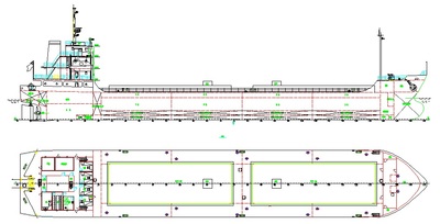 4000T散装水泥船